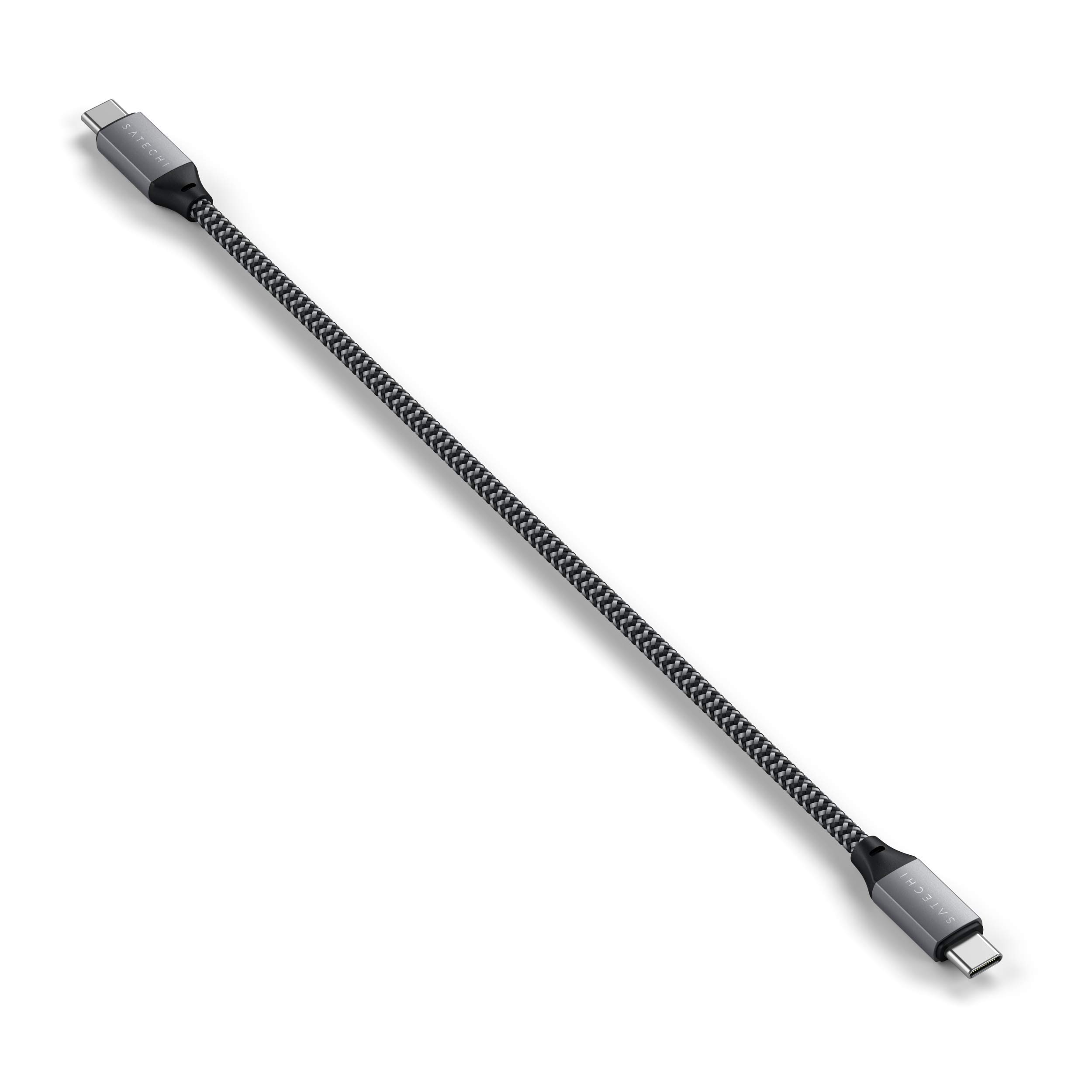 Satechi USB C to USB C Cable 100W, 10in/25cm, for iPhone 17 to 15 Series, iPad Air/Pro M5/M4/M3, MacBook Air/Pro M5/M4/M3 Galaxy S25, Android, Windows - Image 3